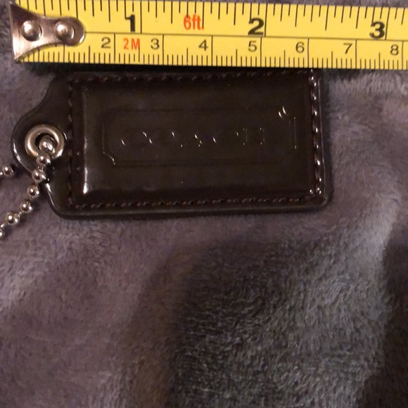 🌹Coach silver disc & 2.5 in patent leather charms - Picture 3 of 5